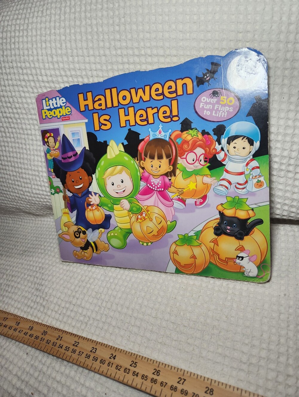 Little People Halloween Is Here! Board Book - Purple